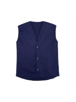 Gilet PASCAL drill blu navy