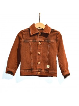 GIACCA DENIM MATTONE: Maperò