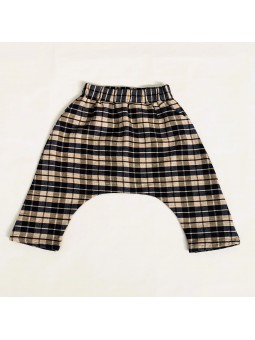 Baggy Boss Quadretto blu :...