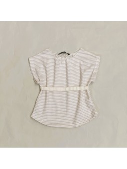 T-shirt Lucetta Latte : Minimù